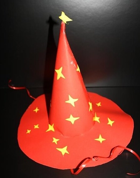 制作万圣节巫师帽