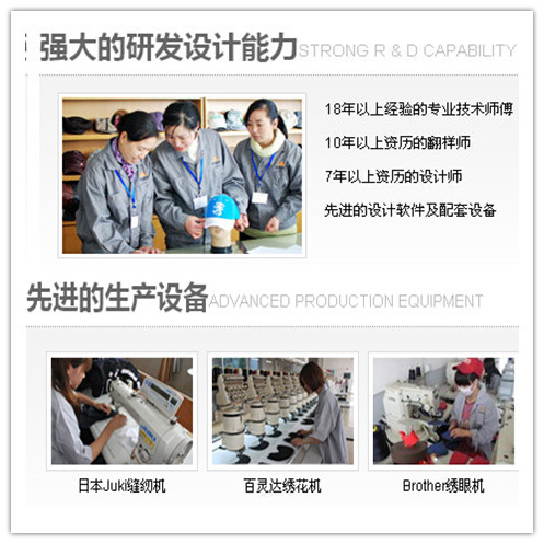 强大的硬件条件是高普成为中国最大的帽子工厂的基础