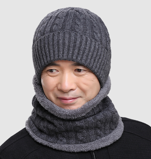 冬季羊毛保暖帽子