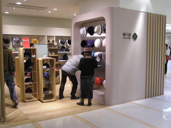 日本最受欢迎的帽子品牌Override