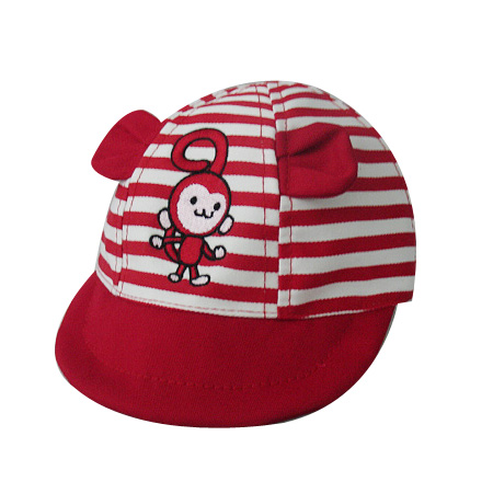 高普服饰生产带帽檐的宝宝太阳帽