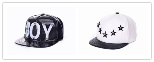 独具个性的嘻哈平沿pu革棒球帽，浙沪制帽厂2014年推出