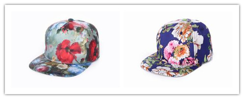 独具个性的花布嘻哈平沿帽，浙沪制帽厂2014年推出